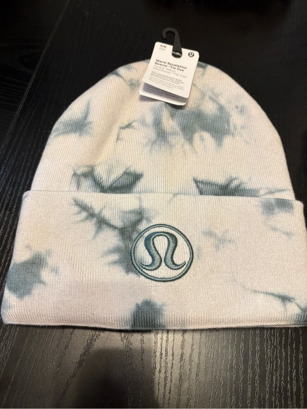 lululemon athletica Tie-Dye Beanie - White & Teal